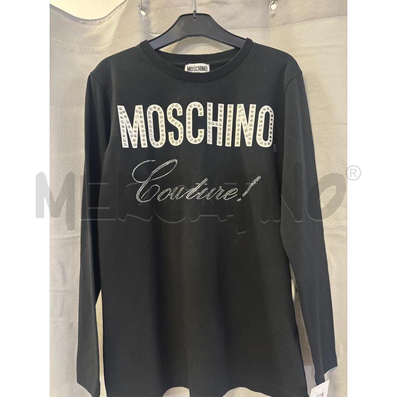 MAGLIA BAMBINO MOSCHINO NERA STRASS TG.12 | Mercatino dell'Usato Vinci - fraz. sovigliana 1