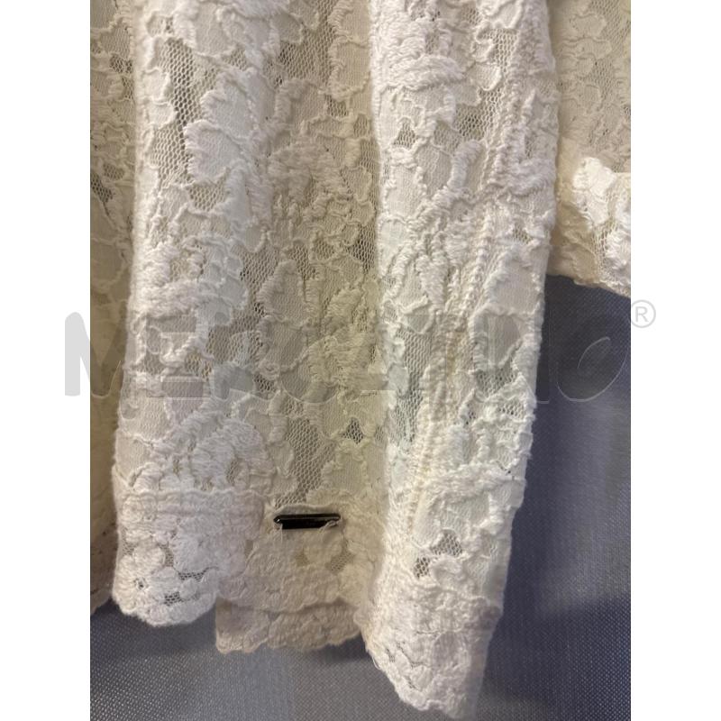 MAGLIA DONNA ABERCROMBIE PIZZO PANNA TG.L | Mercatino dell'Usato Vinci - fraz. sovigliana 2