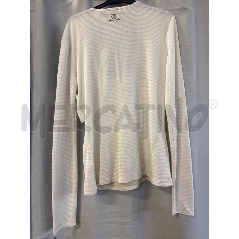 MAGLIA DONNA ARMANI PANNA RIGATA TG.XXL | Mercatino dell'Usato Vinci - fraz. sovigliana 2