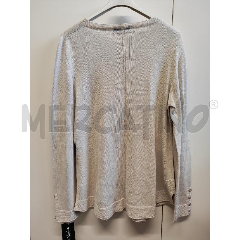 MAGLIA DONNA CARLA FERRONI GHIACCIO TG.L | Mercatino dell'Usato Vinci - fraz. sovigliana 3