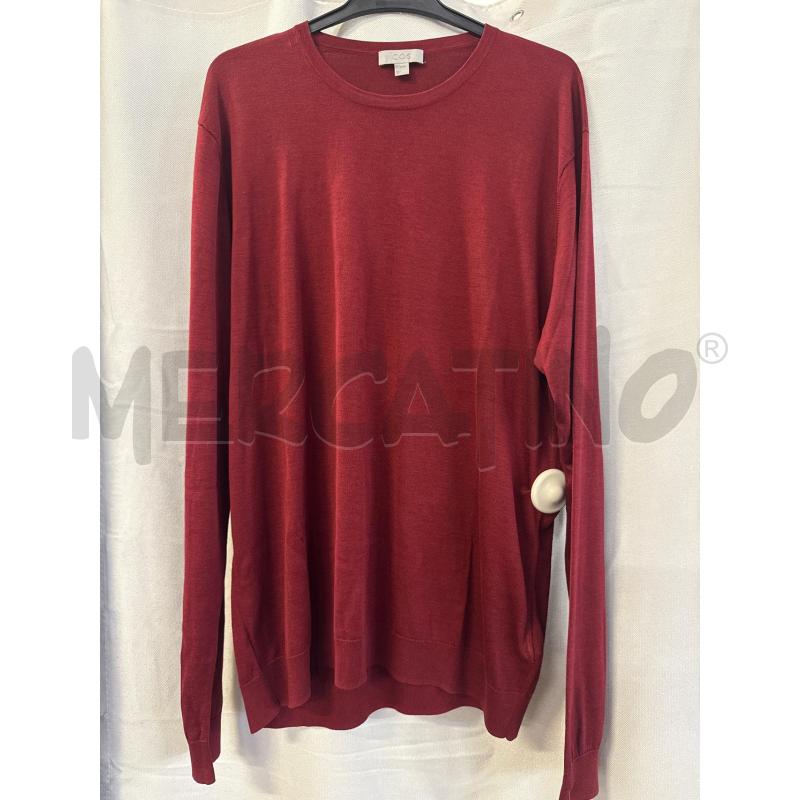 MAGLIA DONNA COS BORDEAUX PARICOLLO TG.L | Mercatino dell'Usato Vinci - fraz. sovigliana 1