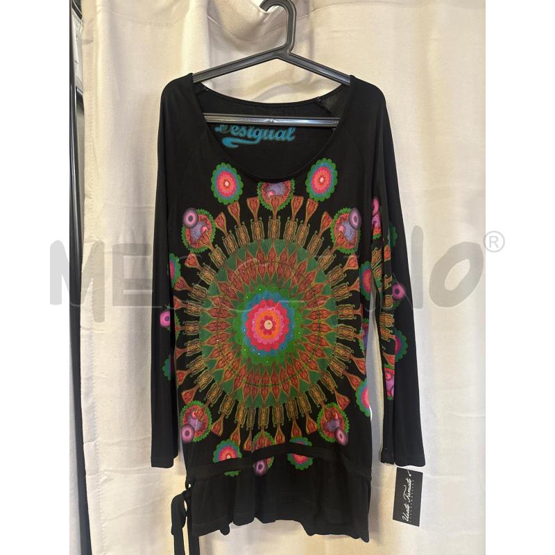 MAGLIA DONNA DESIGUAL NERO TG.XL | Mercatino dell'Usato Vinci - fraz. sovigliana 1
