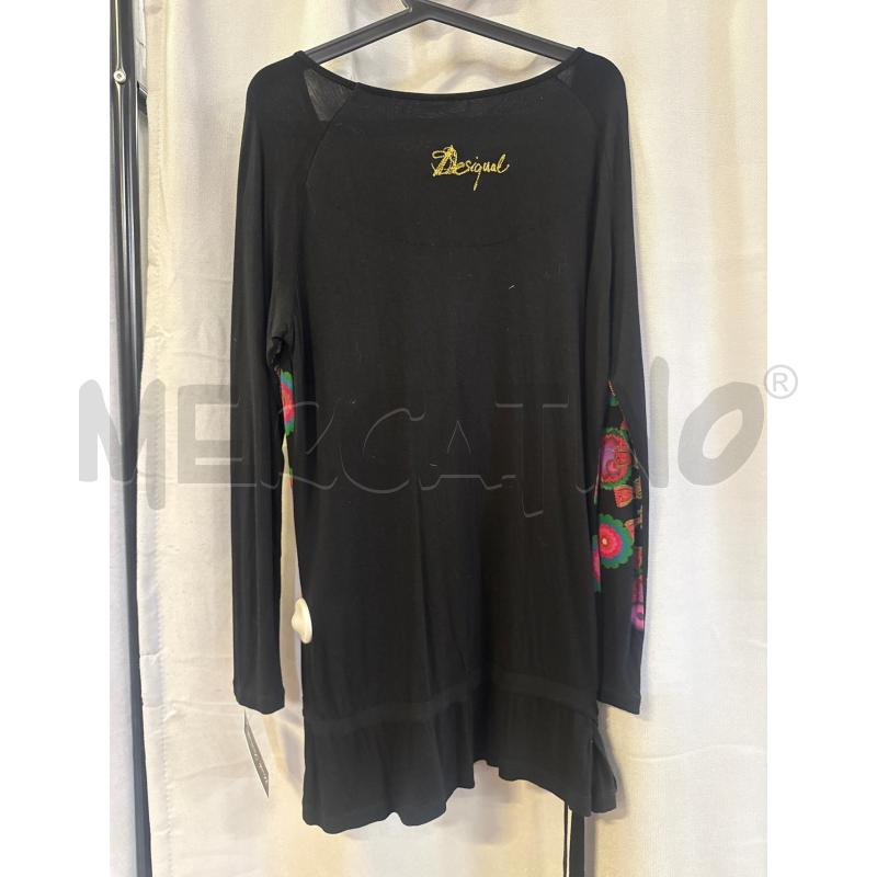 MAGLIA DONNA DESIGUAL NERO TG.XL | Mercatino dell'Usato Vinci - fraz. sovigliana 2