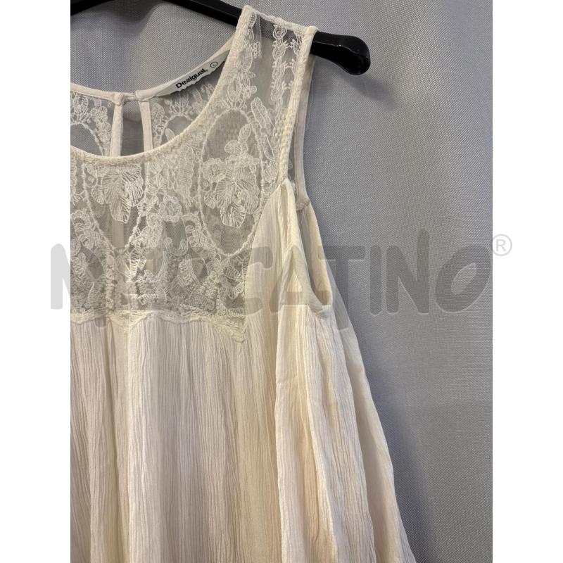MAGLIA DONNA DESIGUAL PANNA TG.L PIZZO | Mercatino dell'Usato Vinci - fraz. sovigliana 2