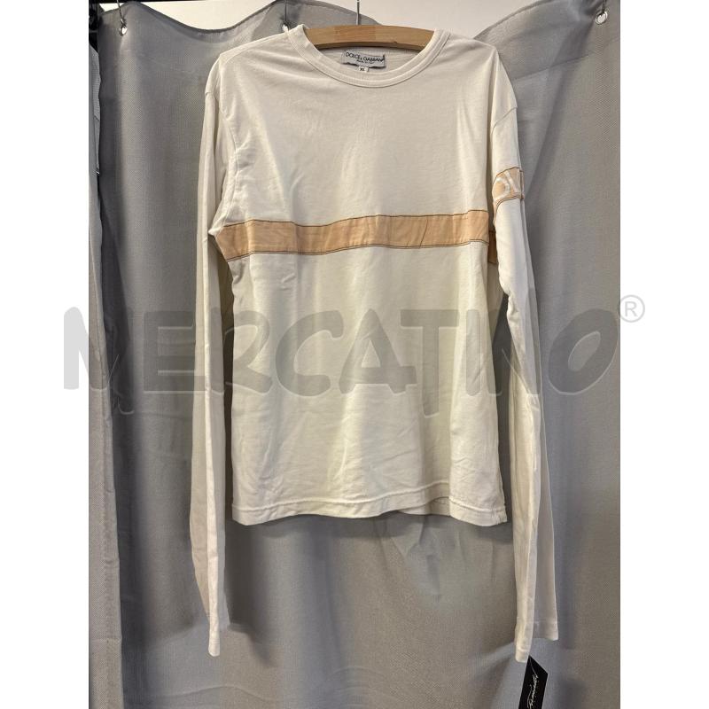 MAGLIA DONNA DOLCE & GABBANA TG.XL BIANCA BALZA CREMA | Mercatino dell'Usato Vinci - fraz. sovigliana 1