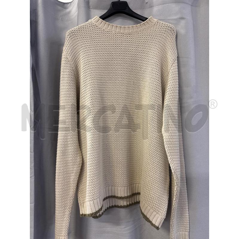 MAGLIA DONNA D&G CREMA TG.L PARICOLLO | Mercatino dell'Usato Vinci - fraz. sovigliana 1