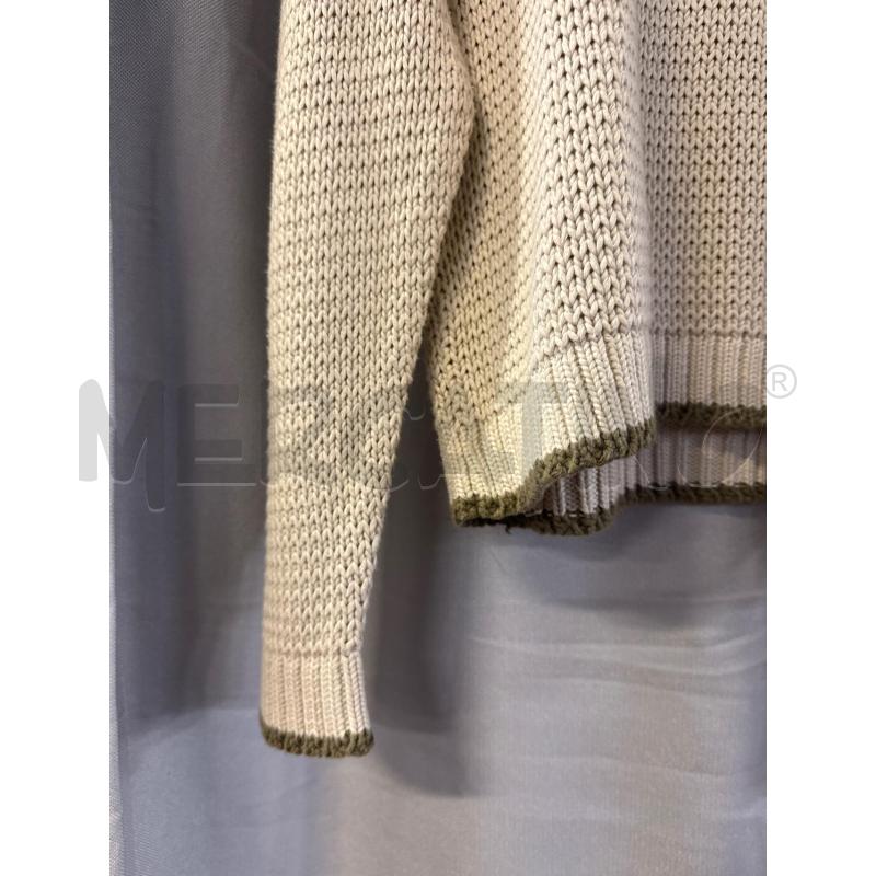 MAGLIA DONNA D&G CREMA TG.L PARICOLLO | Mercatino dell'Usato Vinci - fraz. sovigliana 2