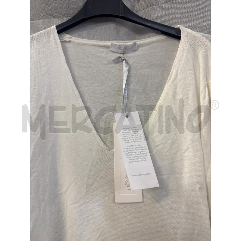 MAGLIA DONNA ECO PANNA TG.L NUOVA | Mercatino dell'Usato Vinci - fraz. sovigliana 2