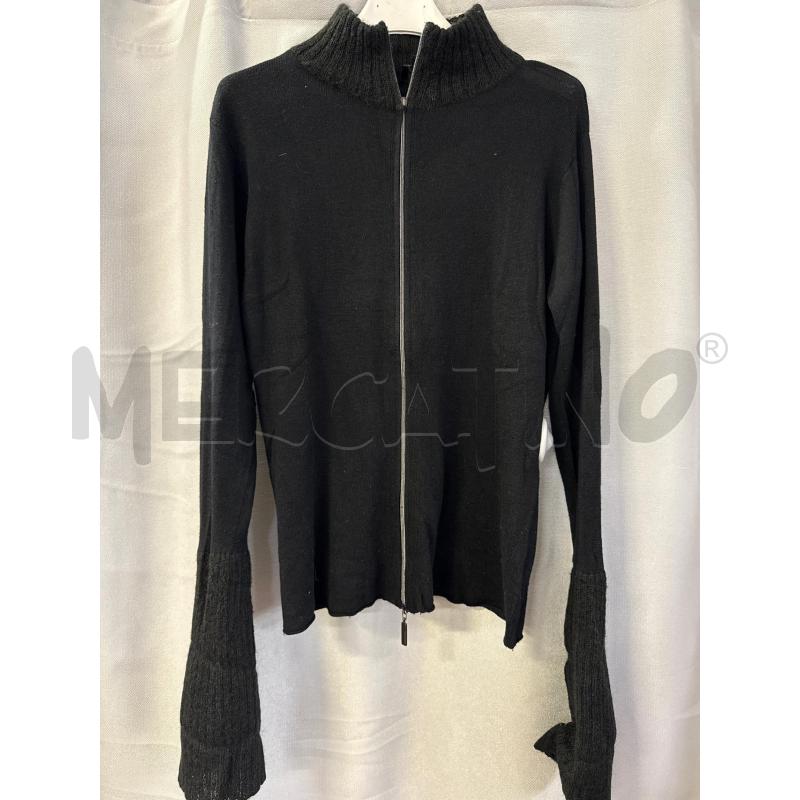 MAGLIA DONNA EXTE NERA ZIP TG.M COLLO E MANOPOLE LANA | Mercatino dell'Usato Vinci - fraz. sovigliana 1