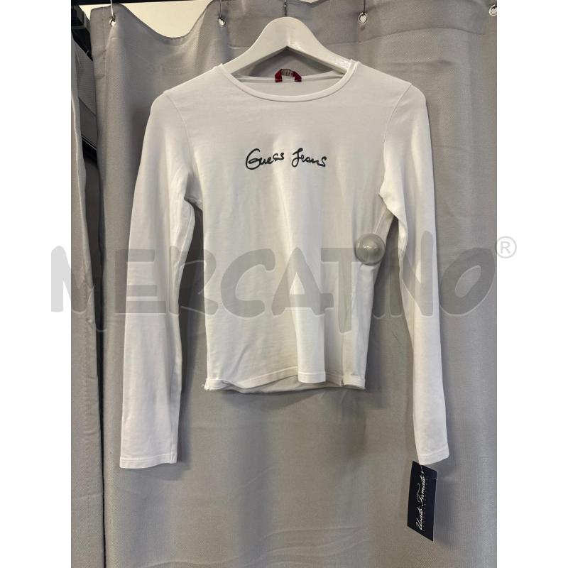 MAGLIA DONNA GUESS BIANCA TG.S | Mercatino dell'Usato Vinci - fraz. sovigliana 1