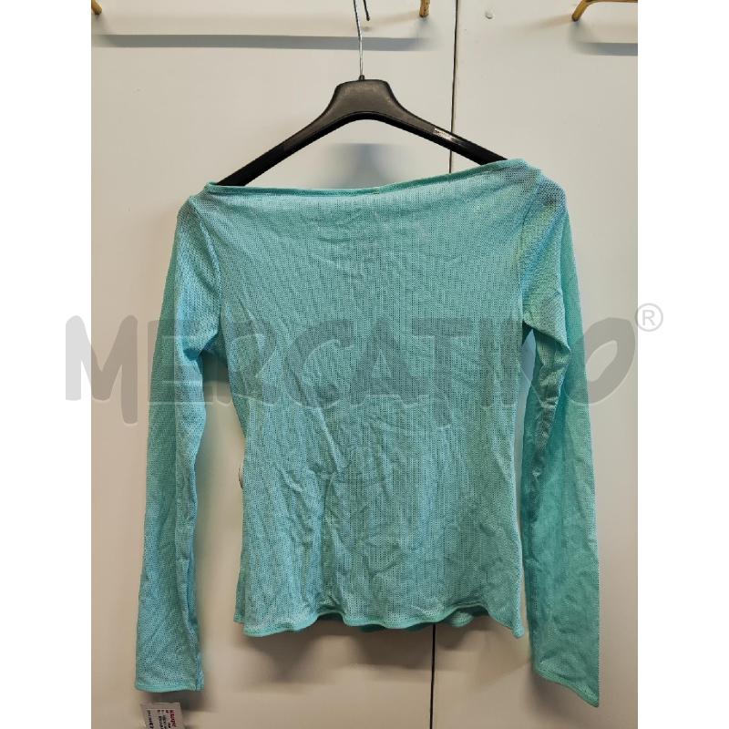 MAGLIA DONNA GUESS VERDE ACQUA NUOVA TG.S | Mercatino dell'Usato Vinci - fraz. sovigliana 2