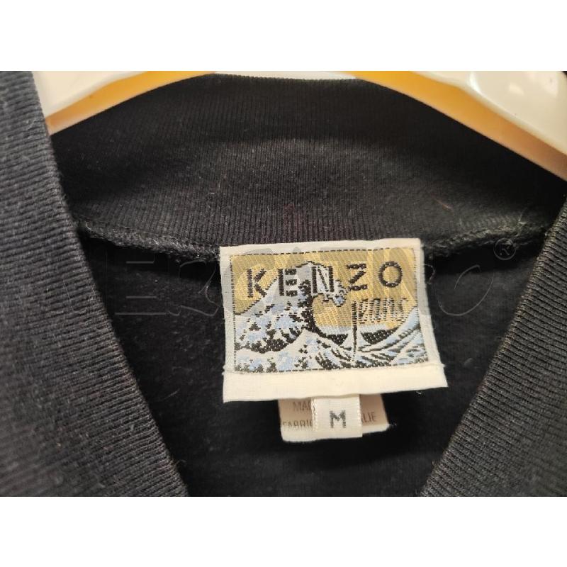 MAGLIA DONNA KENZO NERA FIORI ROSSI TG.M | Mercatino dell'Usato Vinci - fraz. sovigliana 2