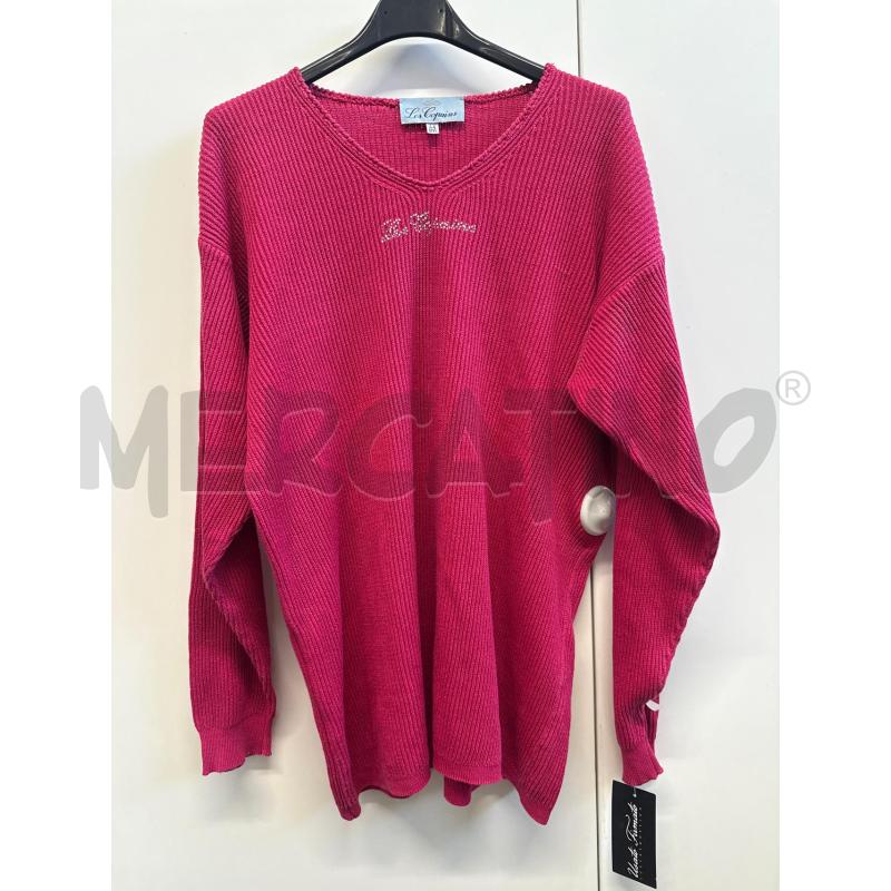 MAGLIA DONNA LES COPAINS ROSA STRASS TG.44 | Mercatino dell'Usato Vinci - fraz. sovigliana 1