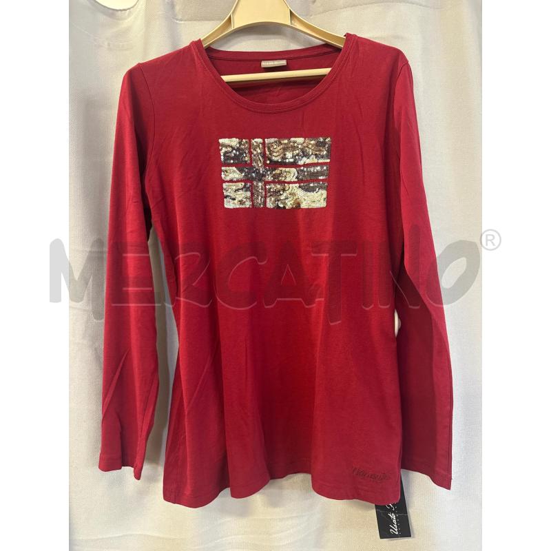 MAGLIA DONNA NAPAPIJRI BORDEAUX BANDIERA PAILLETTES TG.XL | Mercatino dell'Usato Vinci - fraz. sovigliana 1