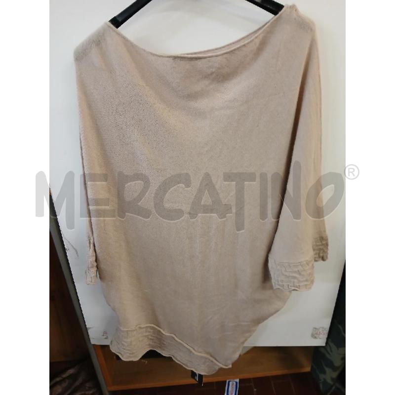 MAGLIA DONNA PINKO BEIGE MANICHE KIMONO TG.M | Mercatino dell'Usato Vinci - fraz. sovigliana 3