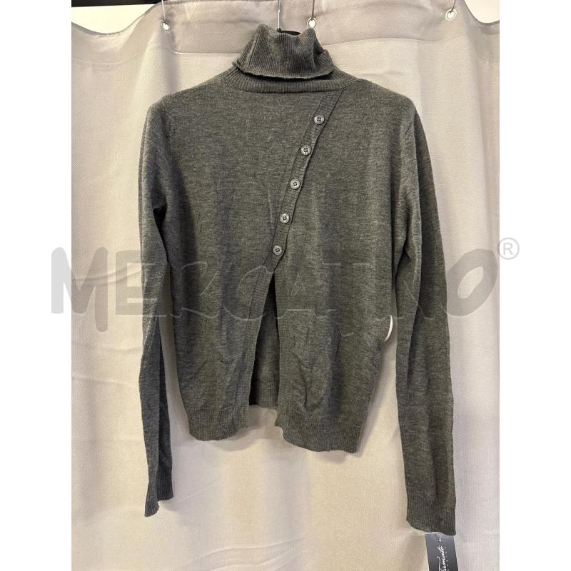 MAGLIA DONNA PINKO GRIGIO TG.M BOTTONI DIETRO | Mercatino dell'Usato Vinci - fraz. sovigliana 1