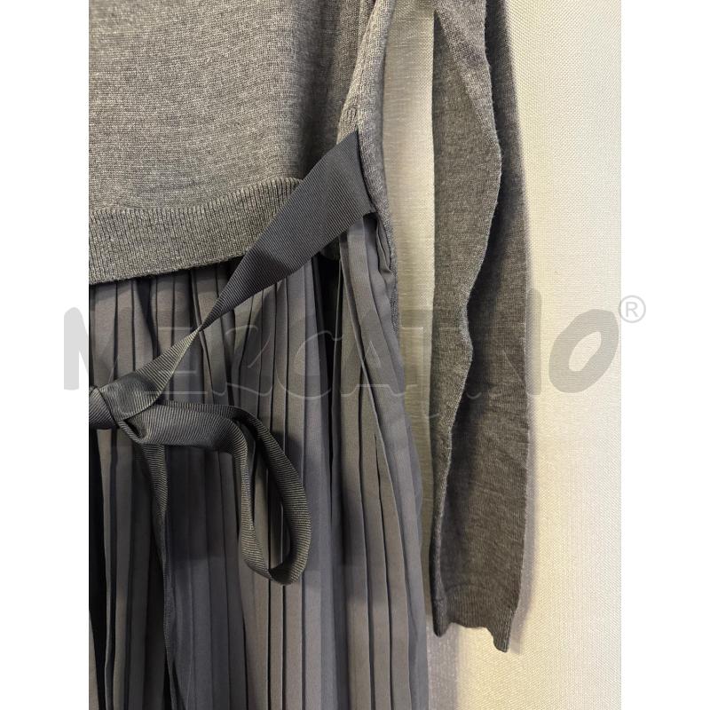 MAGLIA DONNA TWIN SET GRIGIA DIETRO GALA PLISSE TG.S | Mercatino dell'Usato Vinci - fraz. sovigliana 3