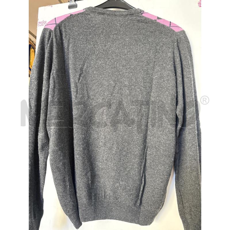 MAGLIA DONNA USA POLO SPORT COMPANY GRIGIA ROMBI ROSA TG.L | Mercatino dell'Usato Vinci - fraz. sovigliana 2
