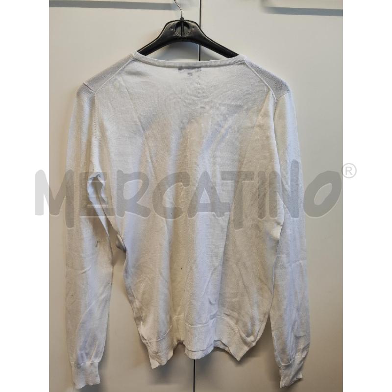 MAGLIA DONNA # GEOX BIANCA SCOLLO A V TG.XL | Mercatino dell'Usato Vinci - fraz. sovigliana 3