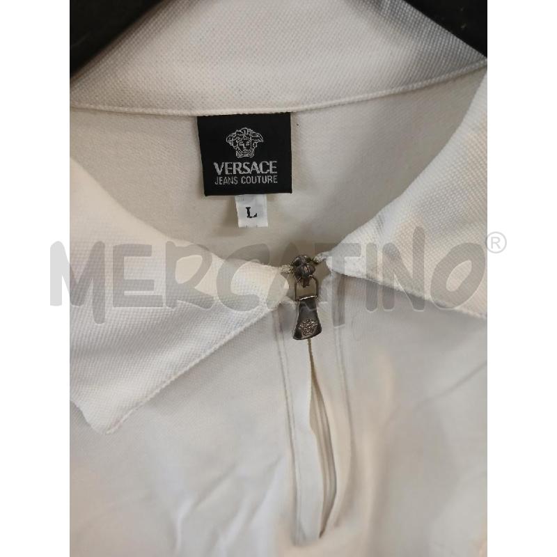 MAGLIA POLO DONNA VERSACE JEANS COUTURE 1/2 ZIP TG.L | Mercatino dell'Usato Vinci - fraz. sovigliana 2