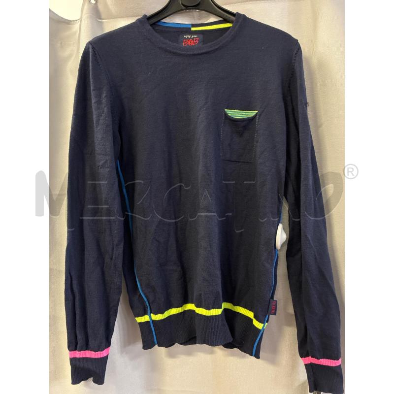 MAGLIA UOMO BOB BLU PARICOLLO TG.S | Mercatino dell'Usato Vinci - fraz. sovigliana 1