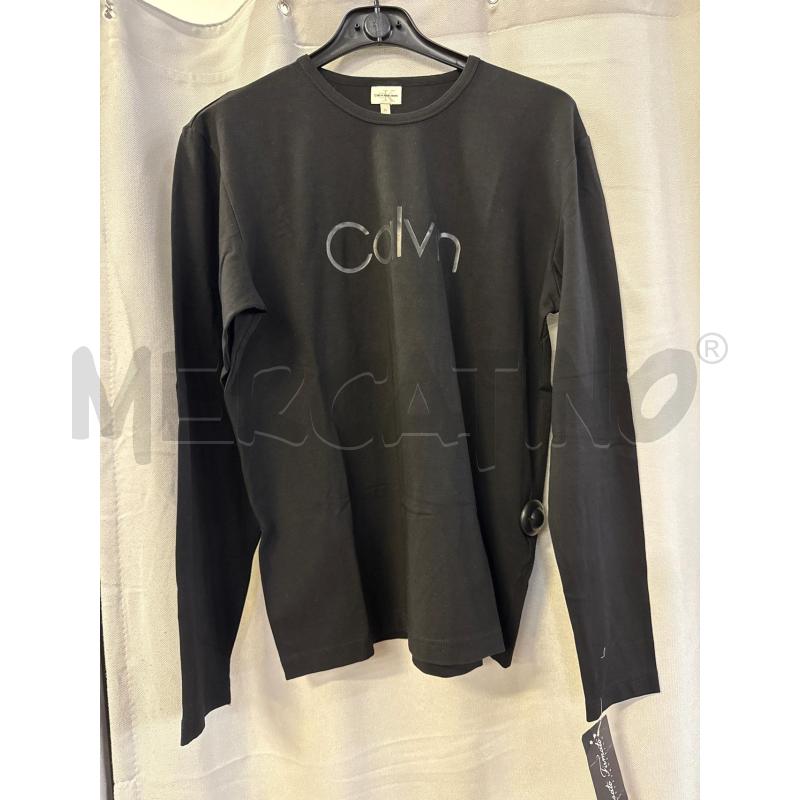 MAGLIA UOMO CALVIN KLEIN NERA PARICOLLO TG.M | Mercatino dell'Usato Vinci - fraz. sovigliana 1