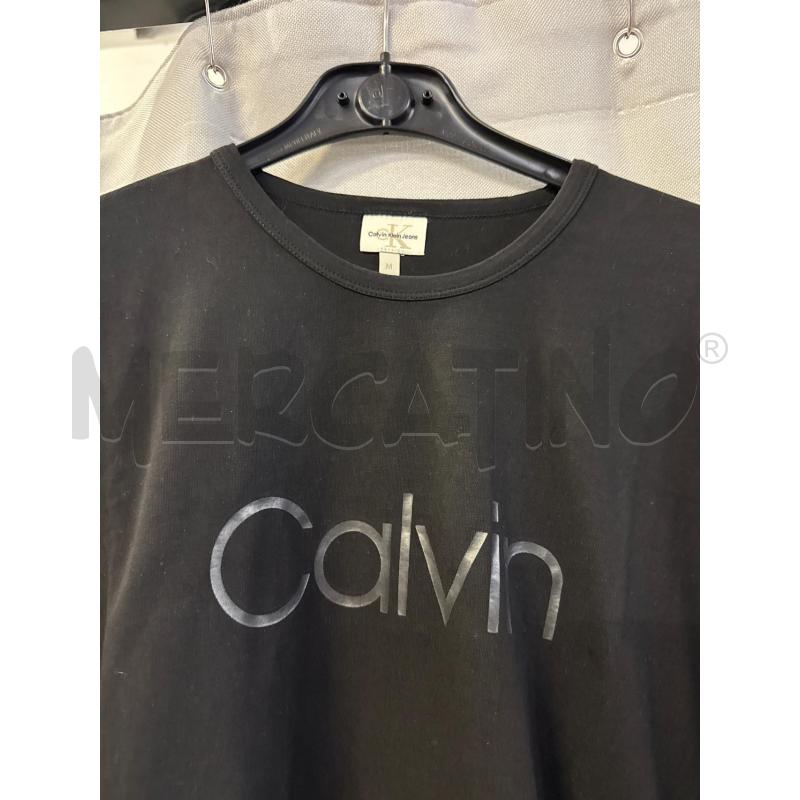 MAGLIA UOMO CALVIN KLEIN NERA PARICOLLO TG.M | Mercatino dell'Usato Vinci - fraz. sovigliana 2