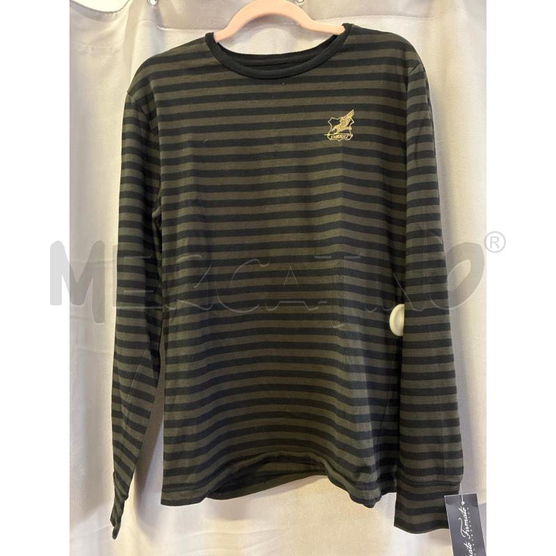 MAGLIA UOMO DIESEL RIGHE NERE VERDE PARICOLLO TG.XL | Mercatino dell'Usato Vinci - fraz. sovigliana 1