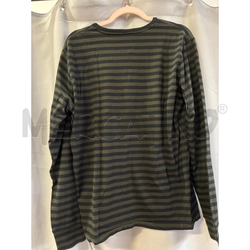 MAGLIA UOMO DIESEL RIGHE NERE VERDE PARICOLLO TG.XL | Mercatino dell'Usato Vinci - fraz. sovigliana 2