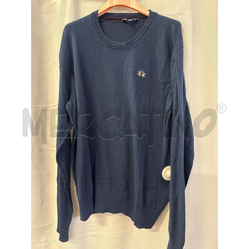 MAGLIA UOMO LA MARTINA BLU PARICOLLO TG.XL | Mercatino dell'Usato Vinci - fraz. sovigliana 1