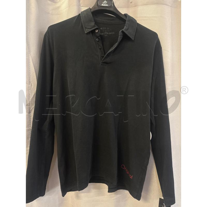 MAGLIA UOMO POLO CALVIN KLEIN NERA TG XL | Mercatino dell'Usato Vinci - fraz. sovigliana 1
