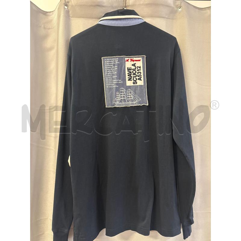 MAGLIA UOMO POLO MARINA MILITARE BLU TG.XXL | Mercatino dell'Usato Vinci - fraz. sovigliana 3