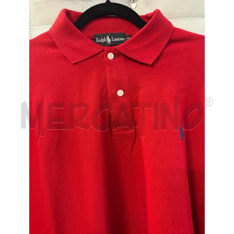 MAGLIA UOMO POLO RALPH LAUREN ROSSA TG.L | Mercatino dell'Usato Vinci - fraz. sovigliana 2