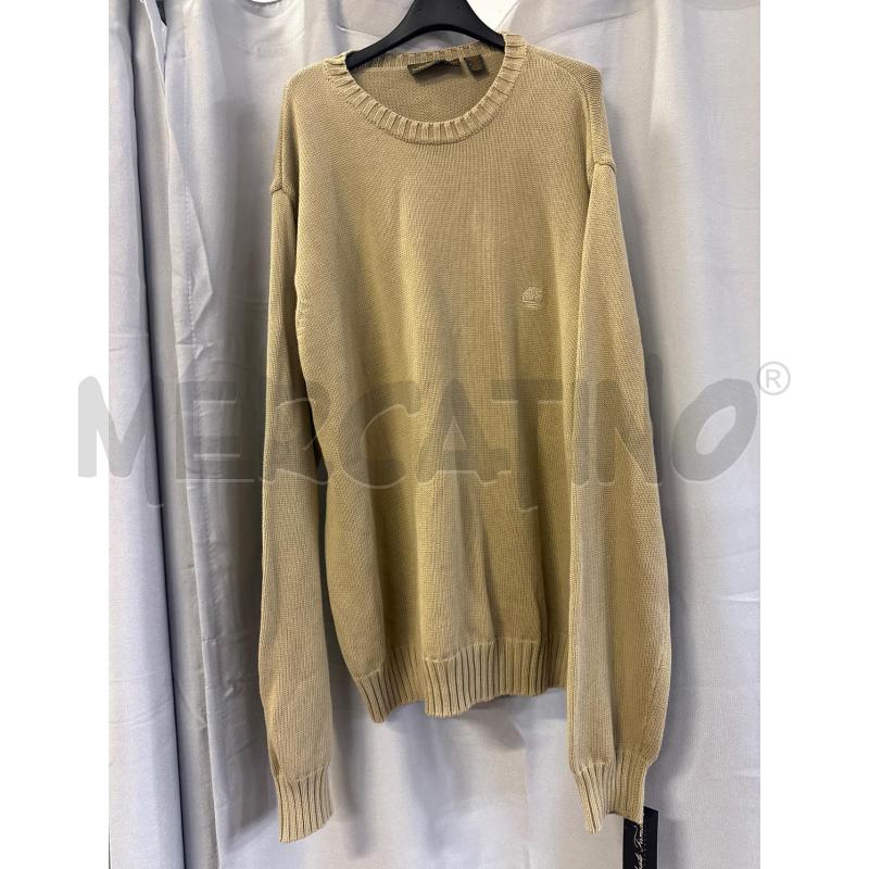 MAGLIA UOMO TIMBERLAND BEIGE PARICOLLO TG.XXL | Mercatino dell'Usato Vinci - fraz. sovigliana 1