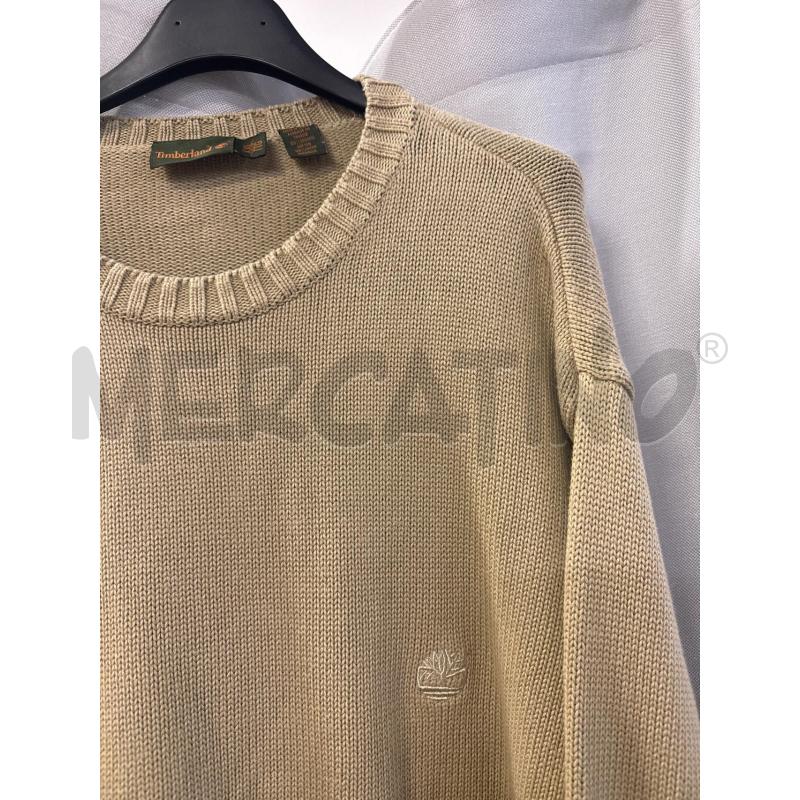 MAGLIA UOMO TIMBERLAND BEIGE PARICOLLO TG.XXL | Mercatino dell'Usato Vinci - fraz. sovigliana 2