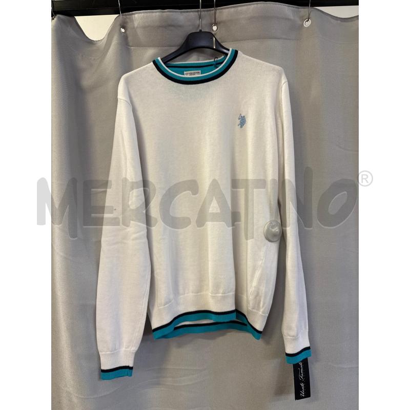 MAGLIA UOMO US POLO ASSN PANNA AZZURRA PARICOLLO TG.S | Mercatino dell'Usato Vinci - fraz. sovigliana 1