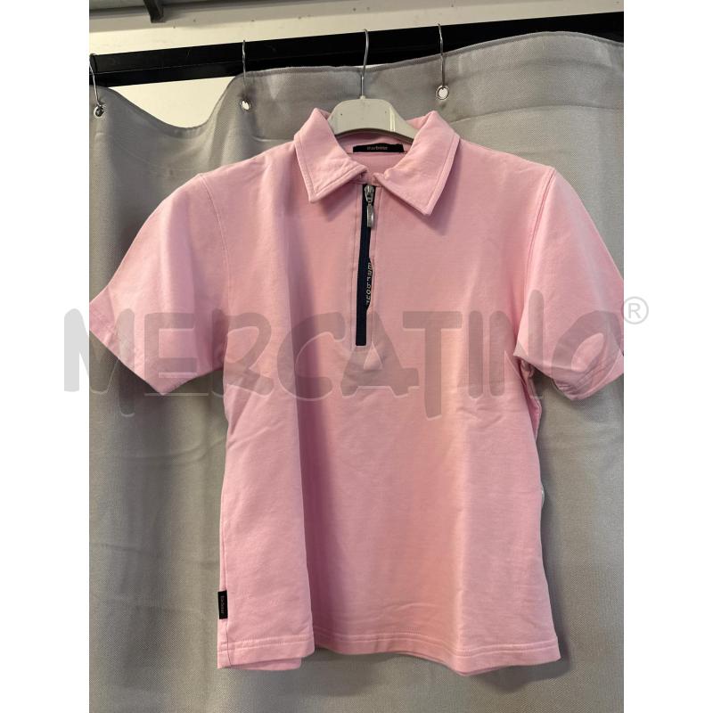 MAGLIETTA DONNA BARBOUR ROSA 1/2 ZIP TG.38 | Mercatino dell'Usato Vinci - fraz. sovigliana 1