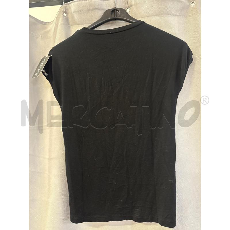 MAGLIETTA DONNA BLUGIRL FOLIES NERA ARGENTO TG.42 | Mercatino dell'Usato Vinci - fraz. sovigliana 2