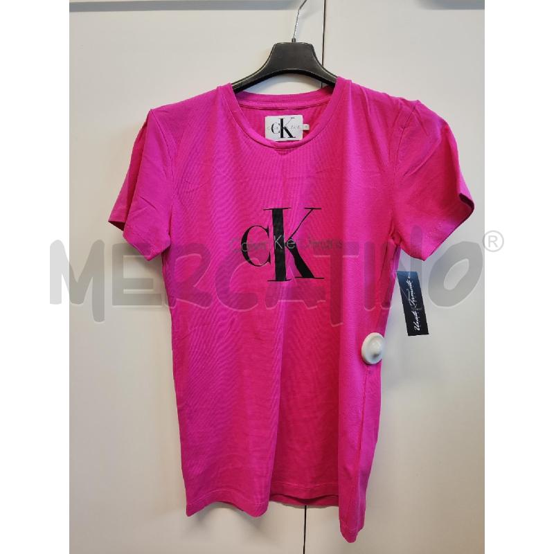 MAGLIETTA DONNA CALVIN KLEIN JEANS ROSA TG.M | Mercatino dell'Usato Vinci - fraz. sovigliana 1