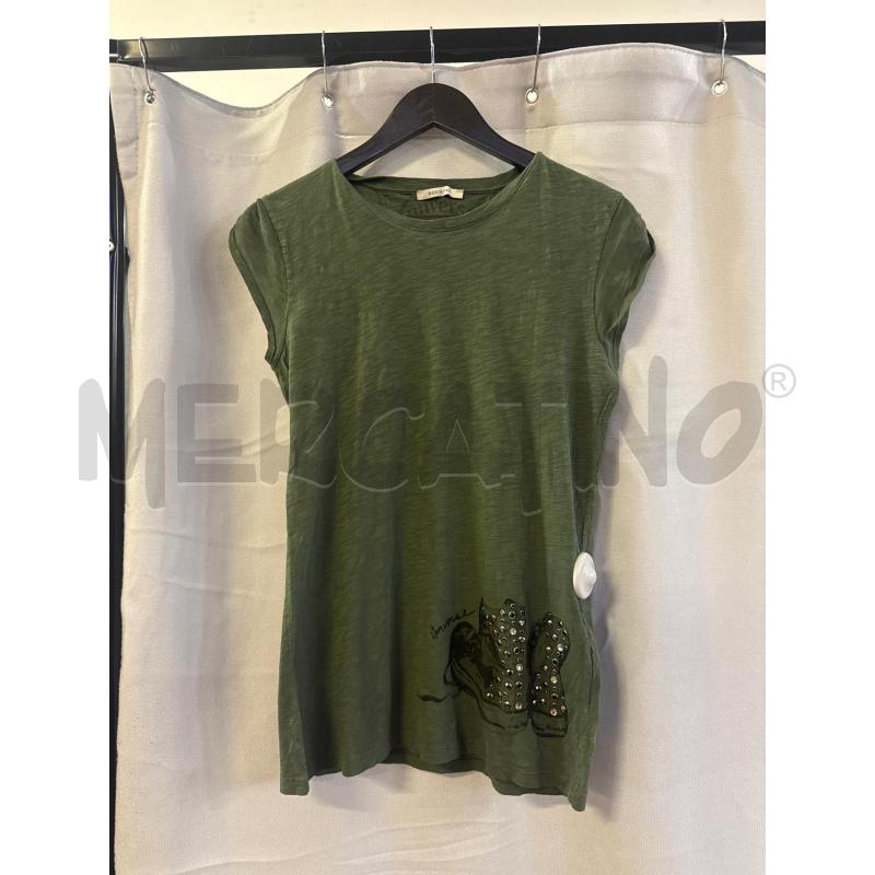 MAGLIETTA DONNA CONVERSE VERDE TG.M | Mercatino dell'Usato Vinci - fraz. sovigliana 1
