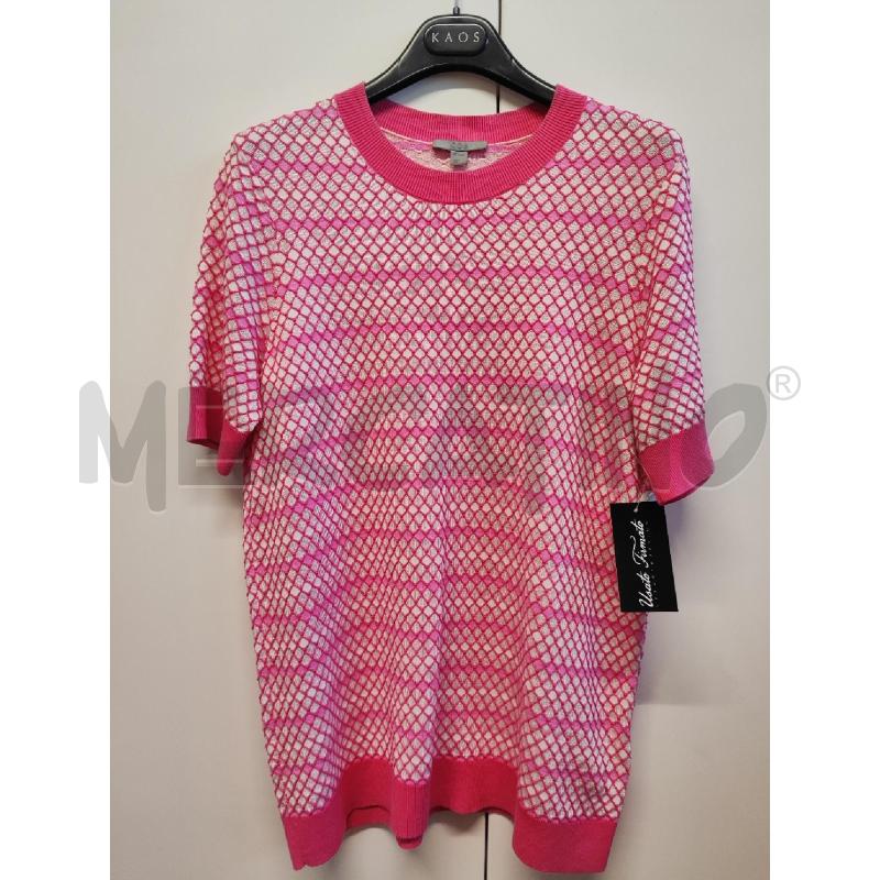 MAGLIETTA DONNA COS ROMBI ROSA TG.S | Mercatino dell'Usato Vinci - fraz. sovigliana 1