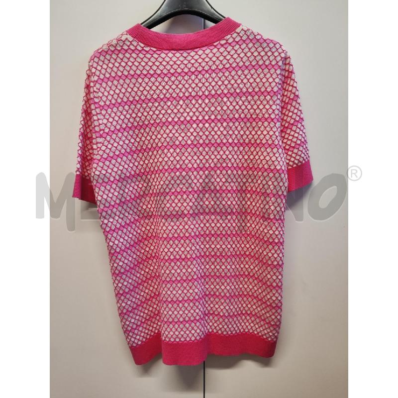 MAGLIETTA DONNA COS ROMBI ROSA TG.S | Mercatino dell'Usato Vinci - fraz. sovigliana 3