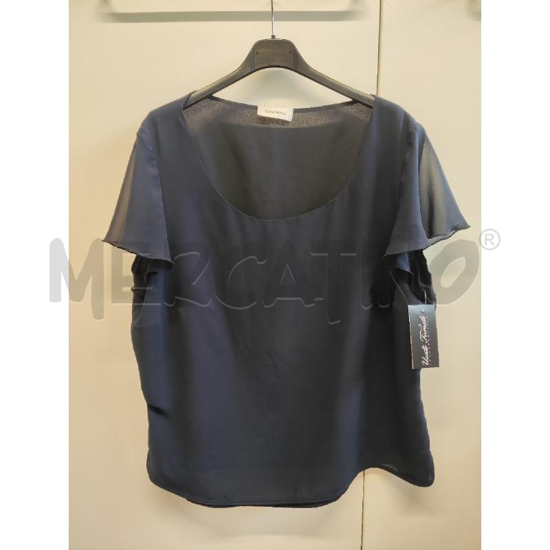 MAGLIETTA DONNA DELIA FERRARI BLU TG.51 I | Mercatino dell'Usato Vinci - fraz. sovigliana 1