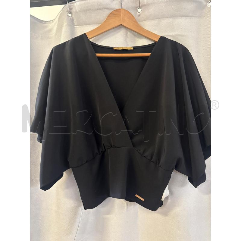 MAGLIETTA DONNA DENNY ROSE NERA TG.44 | Mercatino dell'Usato Vinci - fraz. sovigliana 1