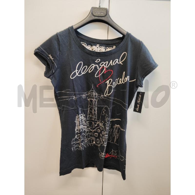 MAGLIETTA DONNA DESIGUAL NERA TG.XL CASE E CANE | Mercatino dell'Usato Vinci - fraz. sovigliana 1