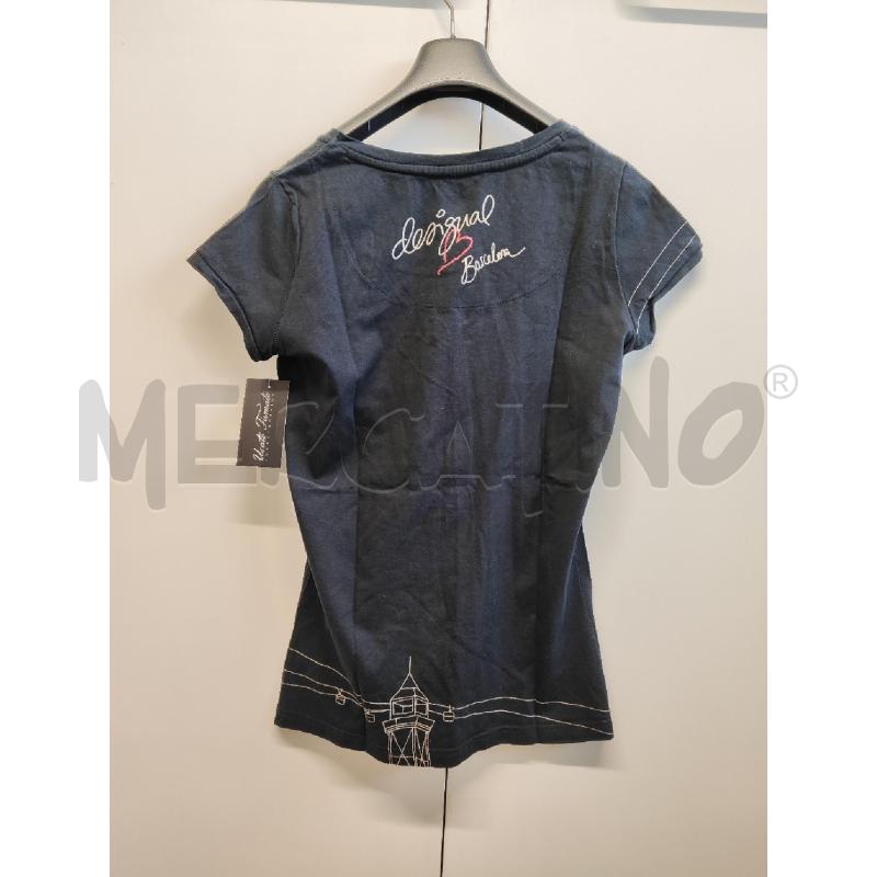 MAGLIETTA DONNA DESIGUAL NERA TG.XL CASE E CANE | Mercatino dell'Usato Vinci - fraz. sovigliana 2