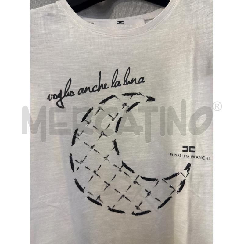 MAGLIETTA DONNA ELISABETTA FRANCHI 1/2 LUNA STRASS TG38 | Mercatino dell'Usato Vinci - fraz. sovigliana 2