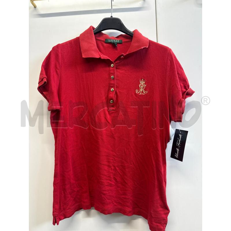 MAGLIETTA DONNA LAUREN ROSSA TG.M | Mercatino dell'Usato Vinci - fraz. sovigliana 1