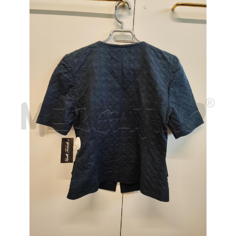 MAGLIETTA DONNA LUISA SPAGNOLI BLU TG.42 BOTTONI BIANCHI | Mercatino dell'Usato Vinci - fraz. sovigliana 3
