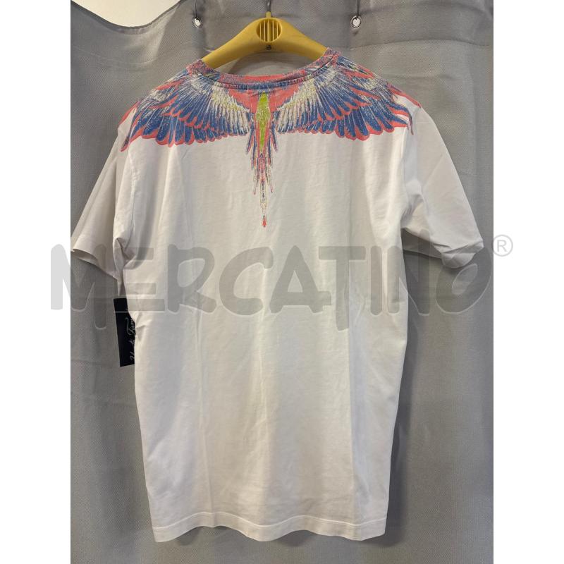 MAGLIETTA DONNA MARCELO BURLON BIANCA AZZURRA ROSA | Mercatino dell'Usato Vinci - fraz. sovigliana 2
